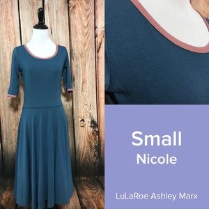 LuLaRoe Small Nicole Dress